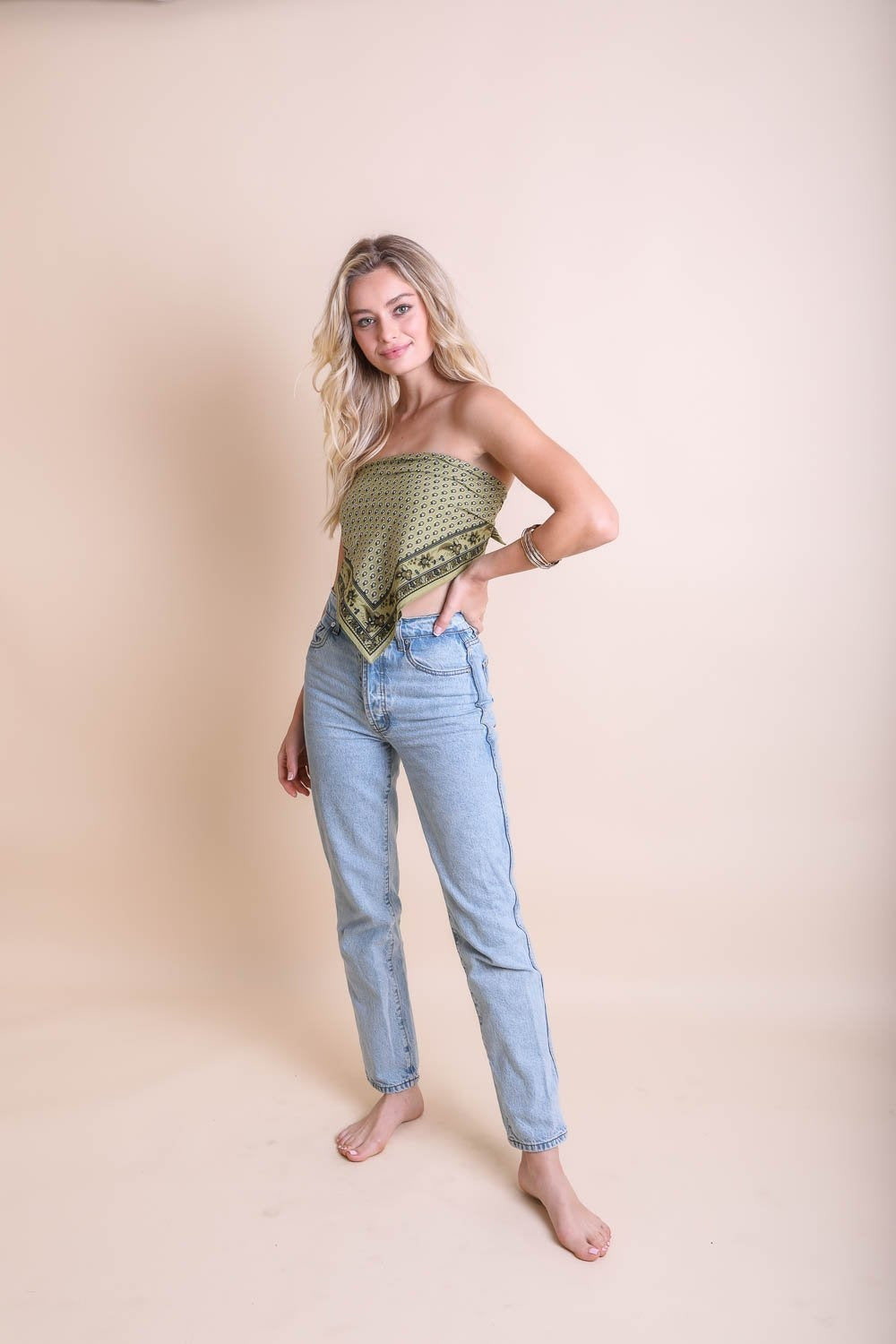 Oversized Luxe Cotton Bandana Hats &amp; Hair